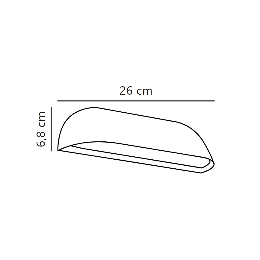 Nordlux - LED-ulkoseinävalaisin FRONT LED/9,5W/230V IP44