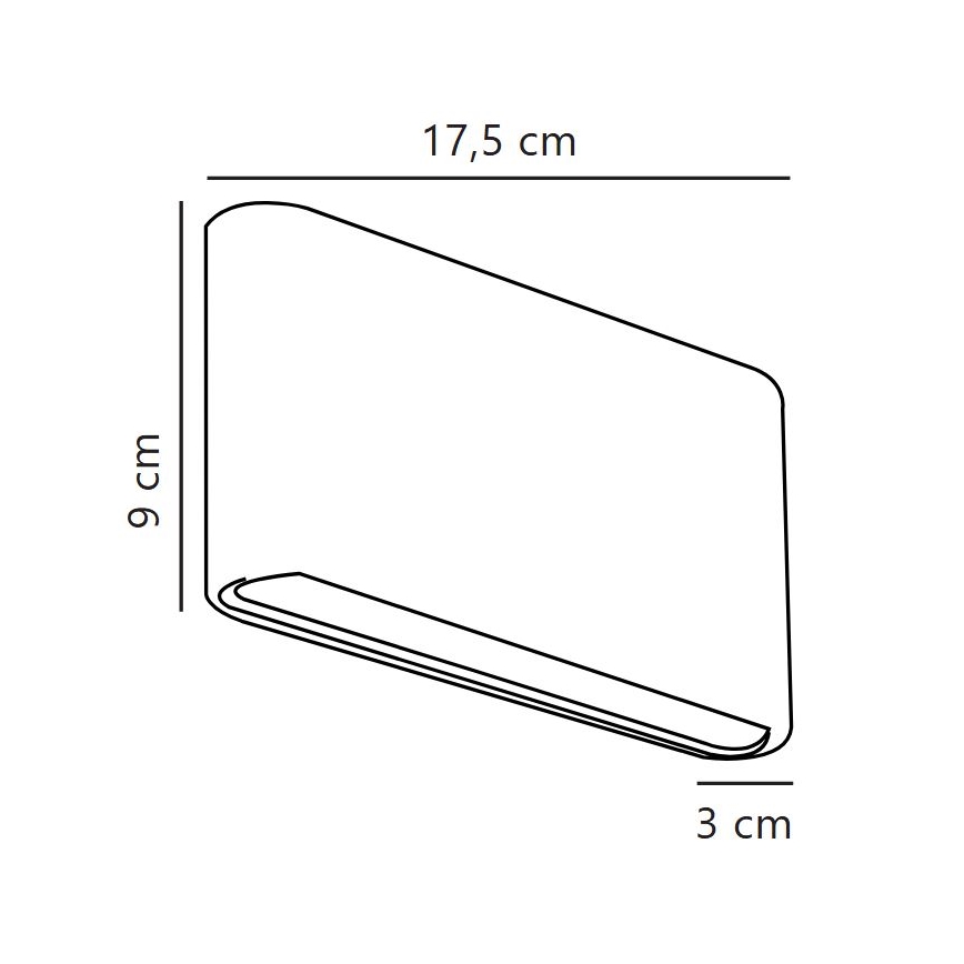 Nordlux - LED-ulkoseinävalaisin KINVER LED/8,5W/230V IP54 valkoinen