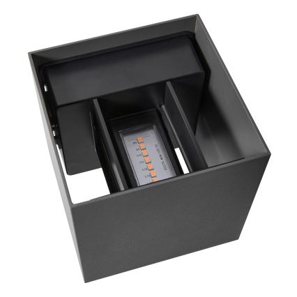 Nordlux - LED ulkoseinävalaisin MILDA LED/4,9W/230V IP44 antrasiitti
