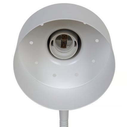 Nordlux - MATIS-lattiavalaisin 1xE27/15W/230V valkoinen