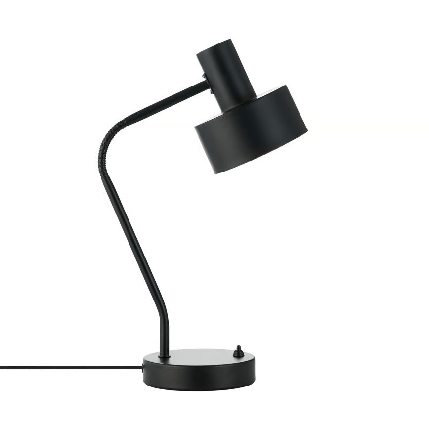 Nordlux - MATIS pöytälamppu 1xE27/15W/230V, musta