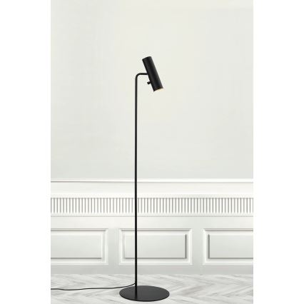 Nordlux - MIB lattiavalaisin 1xGU10/8W/230V musta