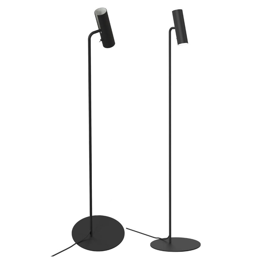 Nordlux - MIB lattiavalaisin 1xGU10/8W/230V musta
