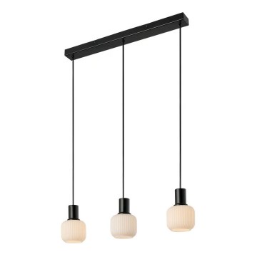 Nordlux - MILFORD riippuvalaisin kaapelilla, 3-lamppuinen, 3xE14/25W/230V