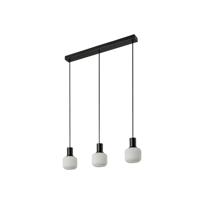 Nordlux - MILFORD riippuvalaisin kaapelilla, 3-lamppuinen, 3xE14/25W/230V