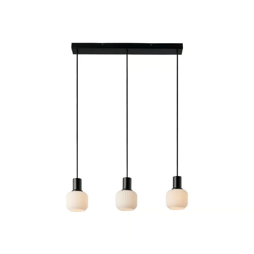 Nordlux - MILFORD riippuvalaisin kaapelilla, 3-lamppuinen, 3xE14/25W/230V