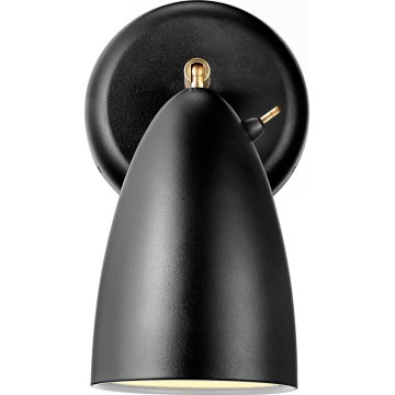 Nordlux - NEXUS seinävalaisin 1xGU10/6W/230V musta