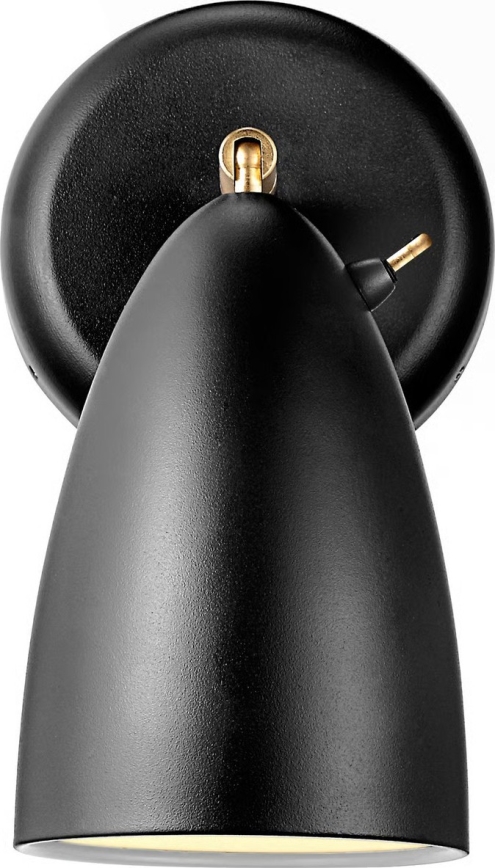 Nordlux - NEXUS seinävalaisin 1xGU10/6W/230V musta