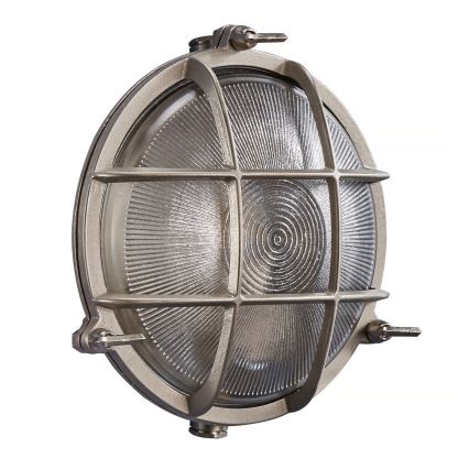 Nordlux - POLPERRO ulkoseinävalaisin 1xE27/12,5W/230V IP64 harmaa