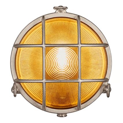 Nordlux - POLPERRO ulkoseinävalaisin 1xE27/12,5W/230V IP64 harmaa