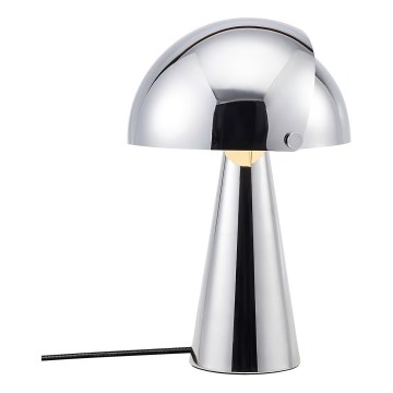 Nordlux - Pöytälamppu ALIGN 1xE27/25W/230V kiiltävä kromi