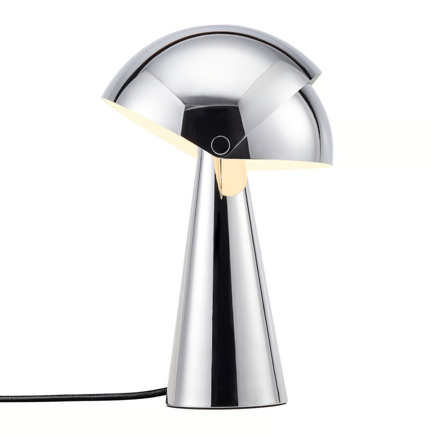 Nordlux - Pöytälamppu ALIGN 1xE27/25W/230V kiiltävä kromi