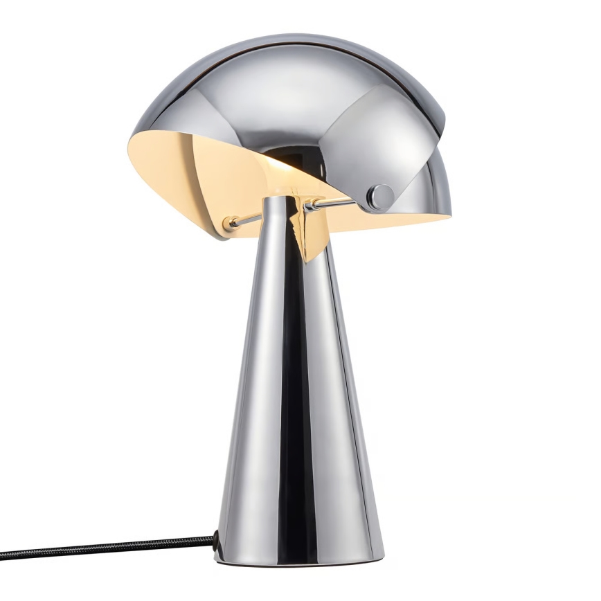 Nordlux - Pöytälamppu ALIGN 1xE27/25W/230V kiiltävä kromi