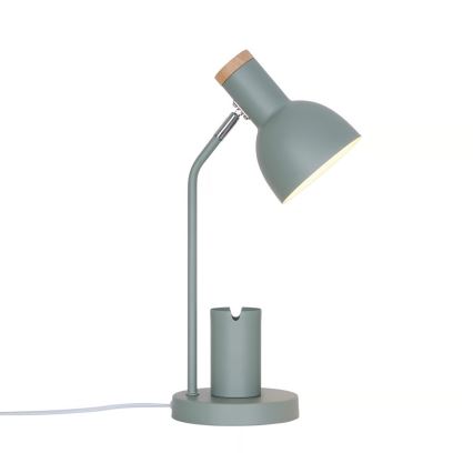 Nordlux - Pöytävalaisin DEVONE 1xE27/15W/230V vihreä