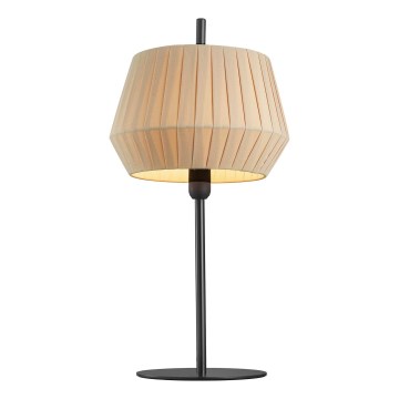 Nordlux - Pöytävalaisin DICTE 1xE14/40W/230V beige/musta