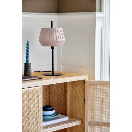 Nordlux - Pöytävalaisin DICTE 1xE14/40W/230V beige/musta