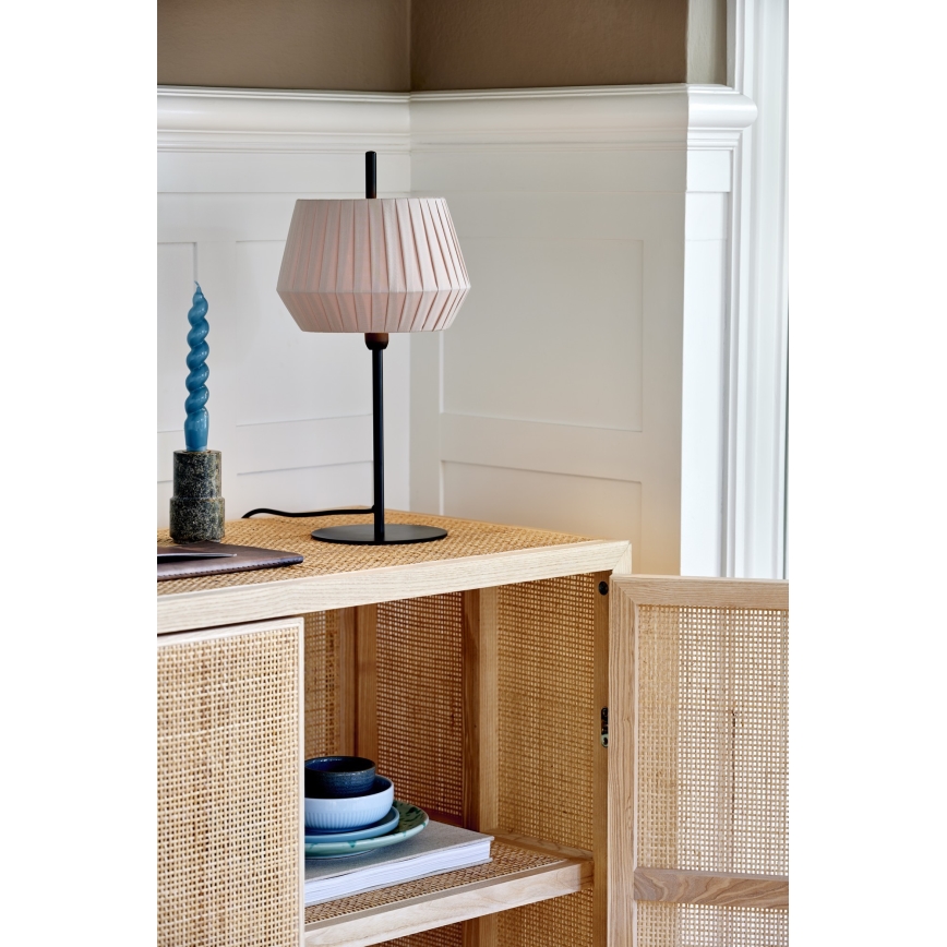 Nordlux - Pöytävalaisin DICTE 1xE14/40W/230V beige/musta