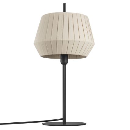 Nordlux - Pöytävalaisin DICTE 1xE14/40W/230V beige/musta