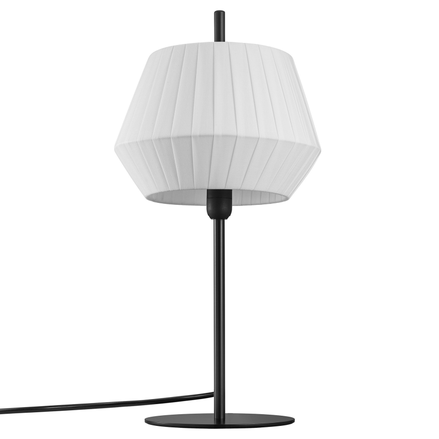 Nordlux - Pöytävalaisin DICTE 1xE14/40W/230V valkoinen/musta