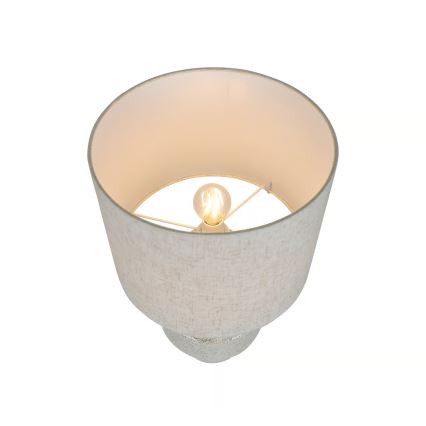 Nordlux - Pöytävalaisin DUGAN 1xE14/40W/230V beige