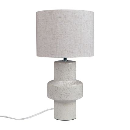 Nordlux - Pöytävalaisin DUGAN 1xE14/40W/230V beige