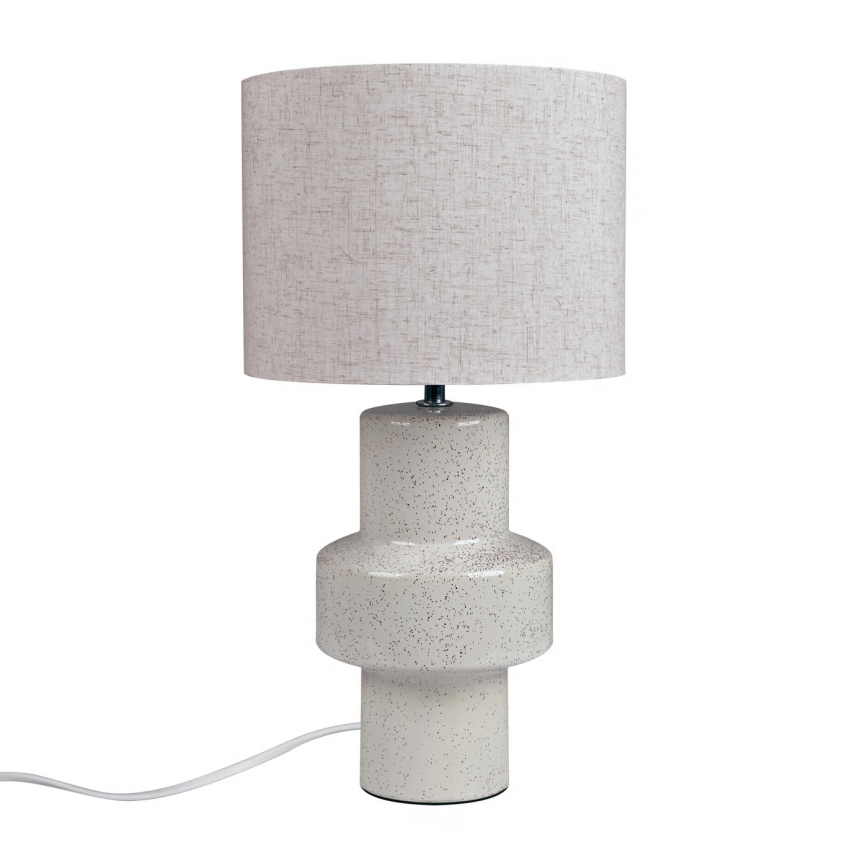 Nordlux - Pöytävalaisin DUGAN 1xE14/40W/230V beige