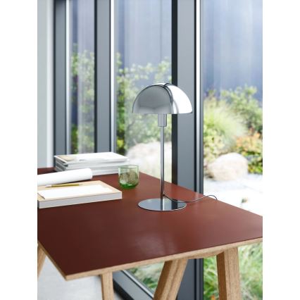 Nordlux - Pöytävalaisin ELLEN 1xE14/40W/230V kiiltävä kromi