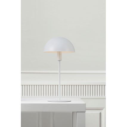 Nordlux - Pöytävalaisin ELLEN 1xE14/40W/230V valkoinen