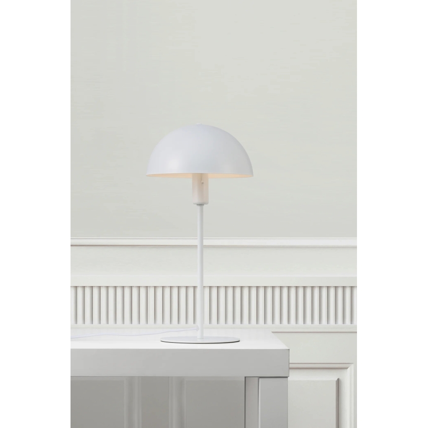 Nordlux - Pöytävalaisin ELLEN 1xE14/40W/230V valkoinen