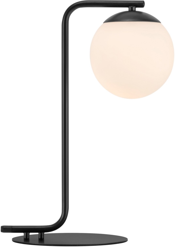 Nordlux - Pöytävalaisin GRANT 1xE14/40W/230V musta