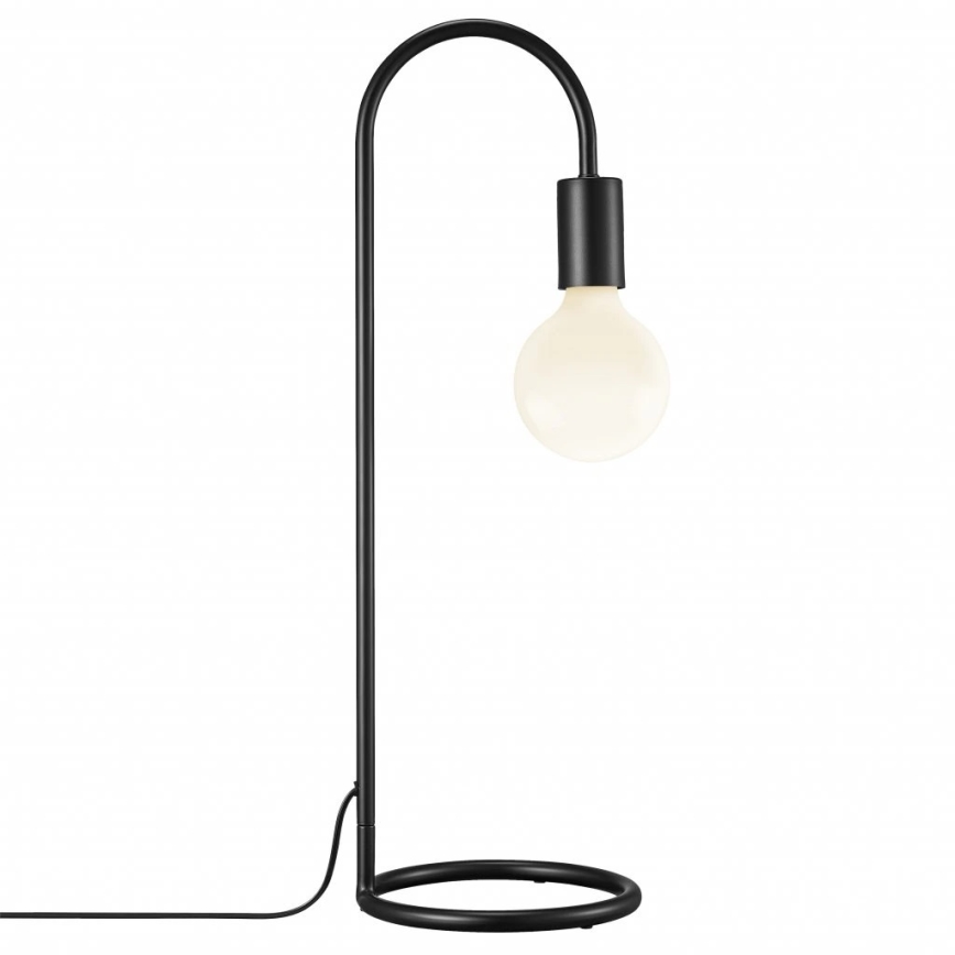Nordlux - Pöytävalaisin PACO 1xE27/25W/230V musta