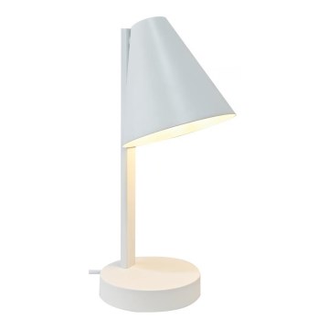 Nordlux - Pöytävalaisin WILMER 1xE14/40W/230V, valkoinen