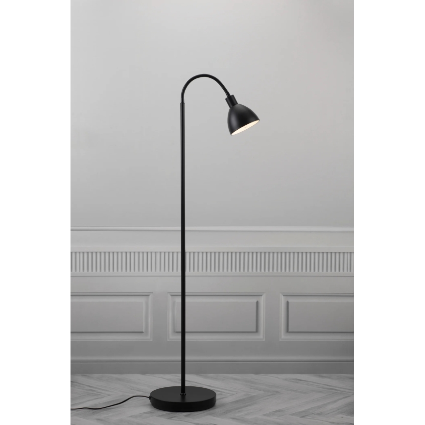 Nordlux - RAY lattiavalaisin 1xE14/25W/230V musta