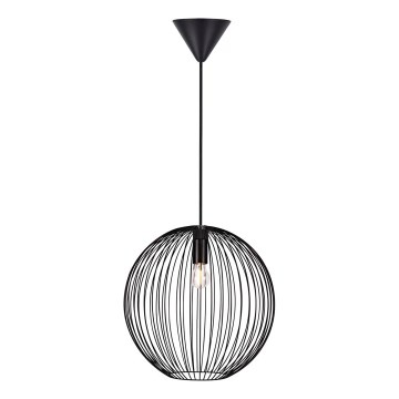 Nordlux - Riippuvalaisin BERONI 1xE27/60W/230V musta