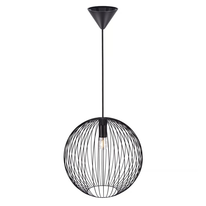 Nordlux - Riippuvalaisin BERONI 1xE27/60W/230V musta