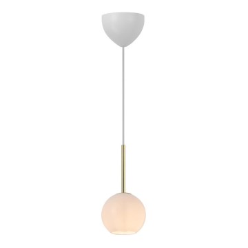 Nordlux - Riippuvalaisin FRANCA vaijerilla 1xE14/40W/230V valkoinen
