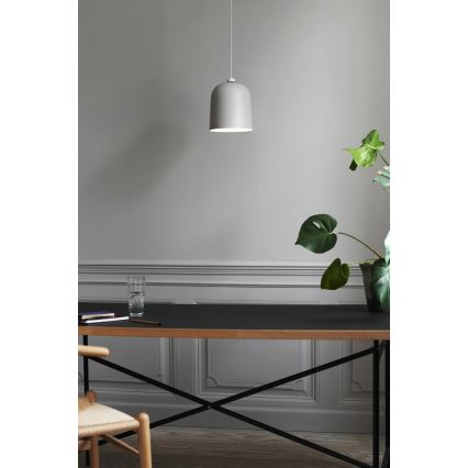 Nordlux - Riippuvalaisin johdolla ANGLE 1xE27/25W/230V valkoinen