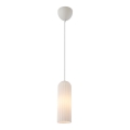 Nordlux - Riippuvalaisin johdolla MIELLA 1xE27/25W/230V valkoinen