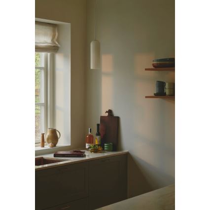 Nordlux - Riippuvalaisin johdolla MIELLA 1xE27/25W/230V valkoinen