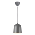 Nordlux - Riippuvalaisin vaijerilla ANGLE 1xE27/25W/230V harmaa