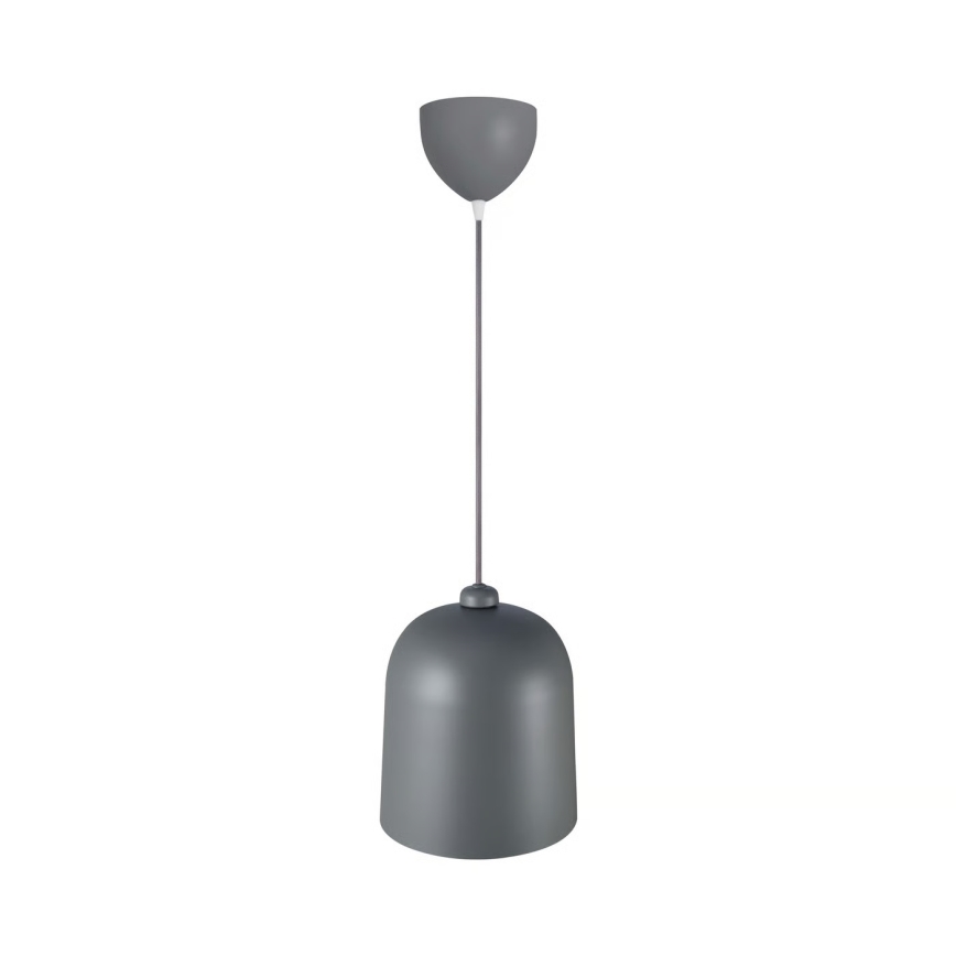 Nordlux - Riippuvalaisin vaijerilla ANGLE 1xE27/25W/230V harmaa