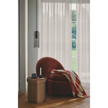 Nordlux - Riippuvalaisin vaijerilla MIELLA 1xE27/25W/230V savunvärinen