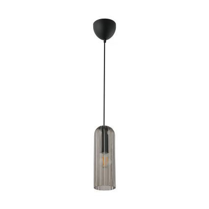 Nordlux - Riippuvalaisin vaijerilla MIELLA 1xE27/25W/230V savunvärinen