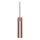 Nordlux - Riippuvalaisin vaijerilla TILO 1xGU10/15W/230V messinki