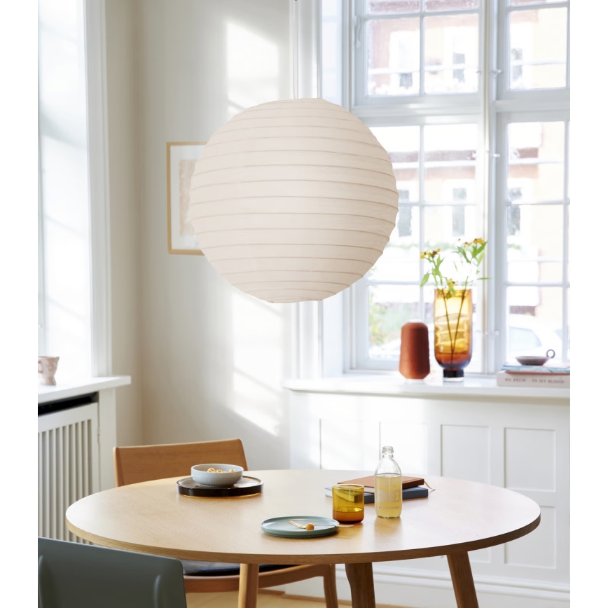 Nordlux - RISO-riippuvalaisimen varjostin, halkaisija 48 cm, valkoinen