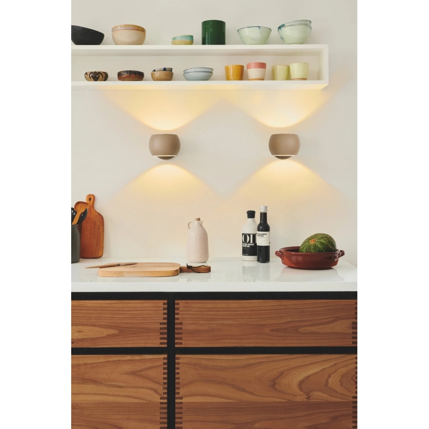 Nordlux - Säädettävä seinä kohdevalo BELIR 1xG9/5W/230V beige