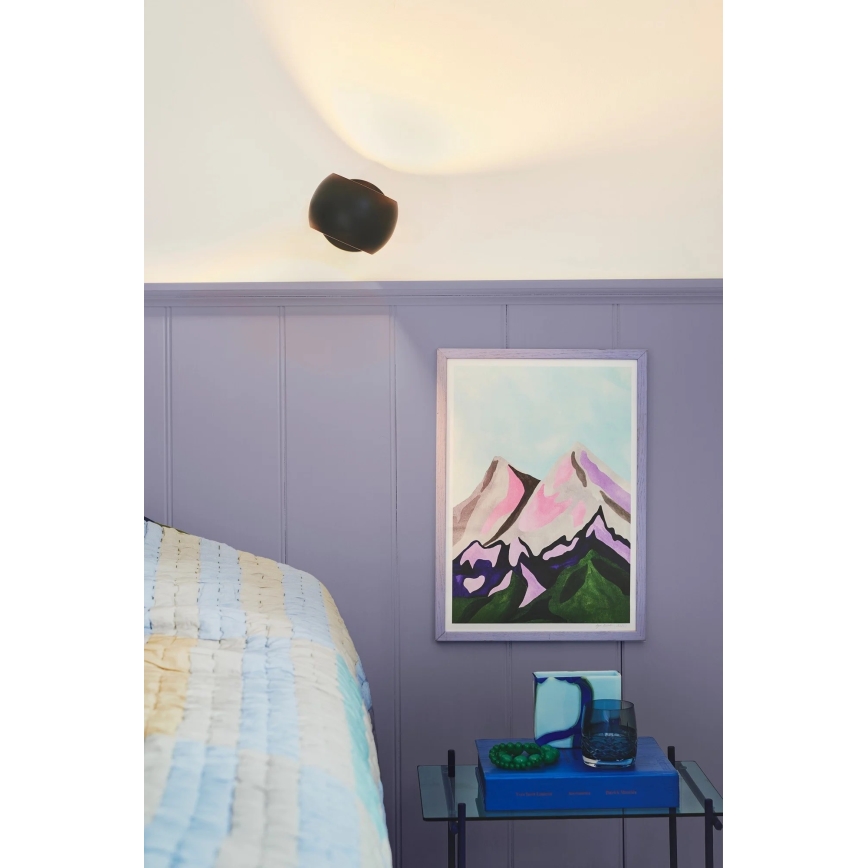 Nordlux - Säädettävä seinä kohdevalo BELIR 1xG9/5W/230V musta