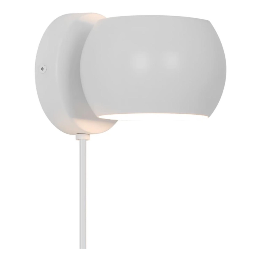 Nordlux - Säädettävä seinä kohdevalo BELIR 1xG9/5W/230V valkoinen