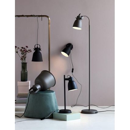 Nordlux - Seinäkohdevalo ADRIAN 1xE27/25W/230V antrasiitti