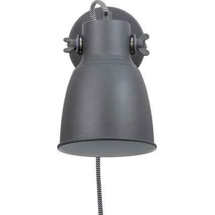 Nordlux - Seinäkohdevalo ADRIAN 1xE27/25W/230V antrasiitti